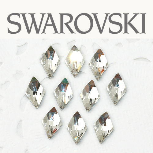 스와로브스키다이아몬드 모양크리스탈 10개세트